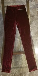 Velvet leggins